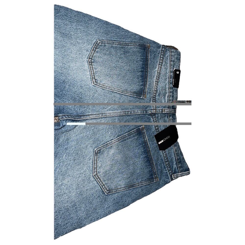 Fashion Nova Women'sVintage Vibes,Leg Jeans straight Size9 - Picture 5 of 10